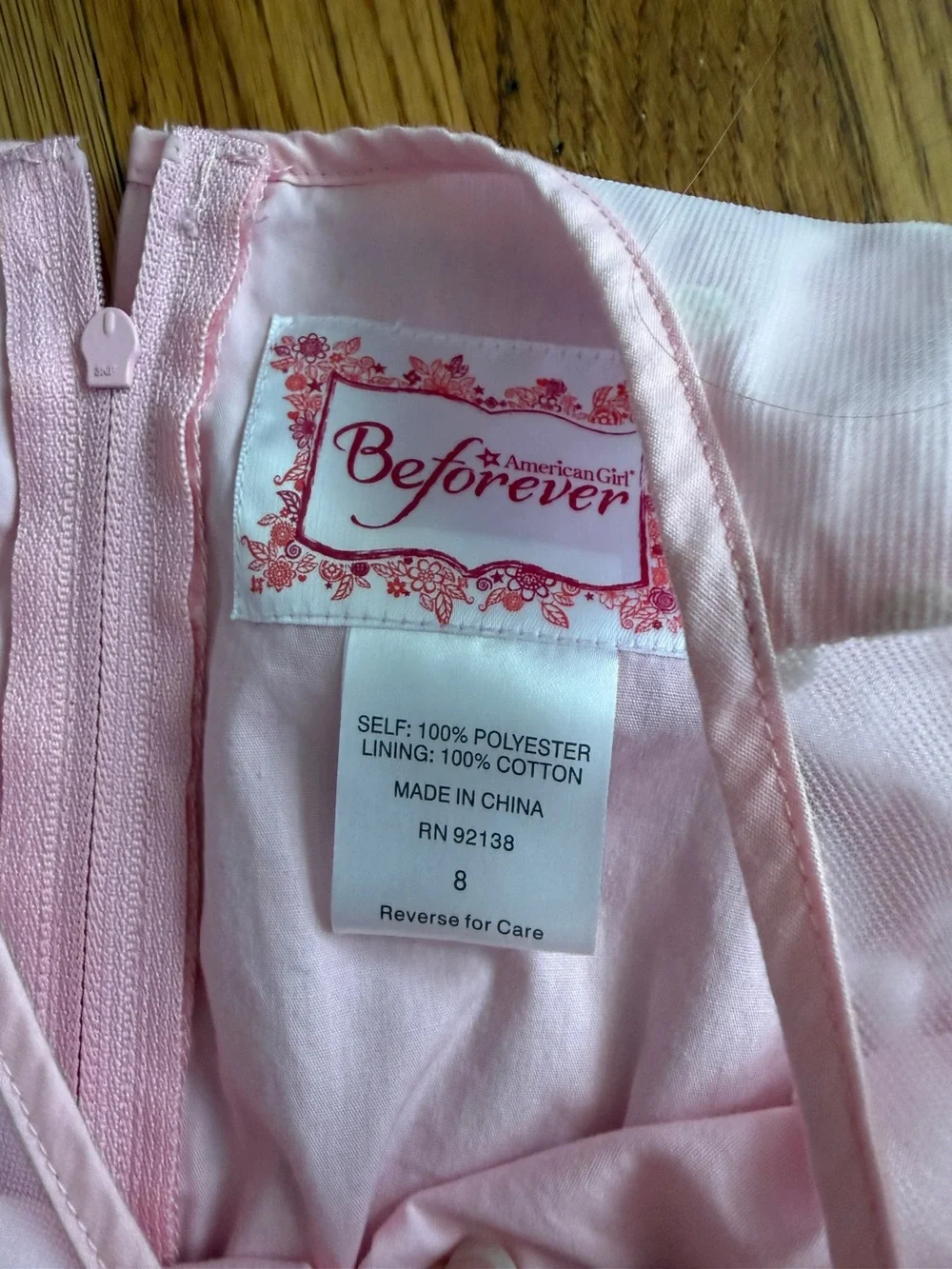 American Girl Samantha beforever pink girls dress 8 - Picture 4 of 6
